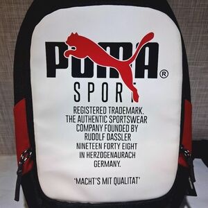 PUMA Sling Crossbody Shoulder Bag "FORECAST" Sport Red Black BRAND-NEW w/tags